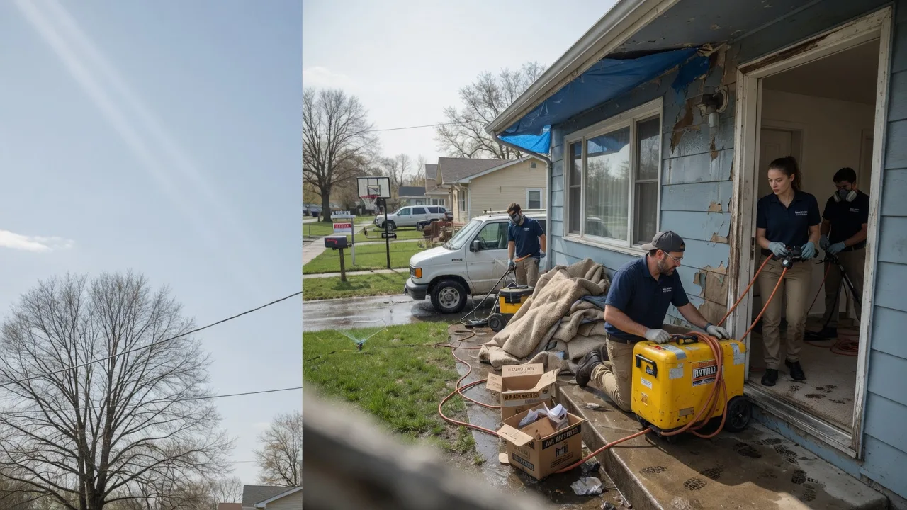 Basement Flood Cleanup in Kosse, TX near me